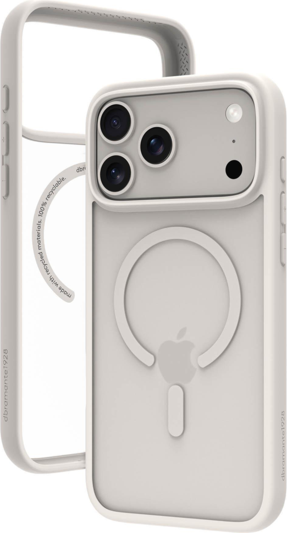 • Made from 100% GRS-certified recycled and recyclable plastic materials (1case=2x0.5l plastic bottles) 
• Custom fit all-around protection 
• Slim yet impact protective design (2m/6.5ft impact protection) 
• Built-in MagSafe magnet
• Made without compromising on quality, functionality, and design