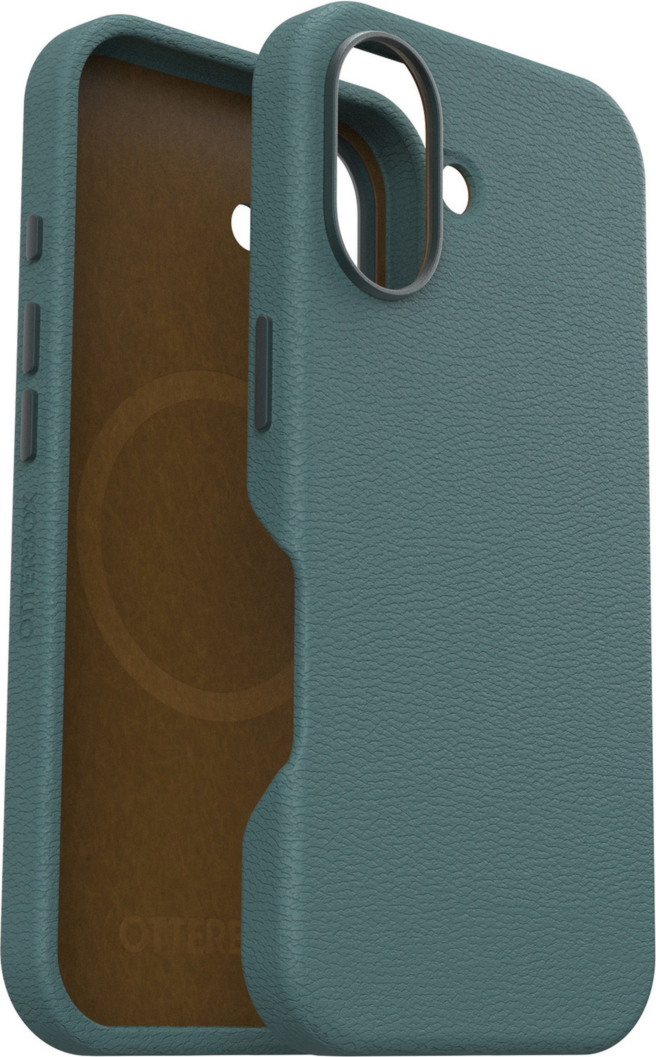 <p>Crafted from organically grown and sustainably harvested nopal cactus, the Otterbox Symmetry Series Cactus Leather case for MagSafe offers a sustainable alternative to traditional leather products.</p>