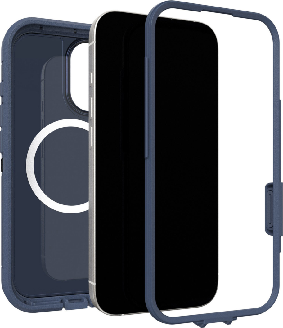 Get sleek, legendary phone protection with the OtterBox Defender Series Pro XT with MagSafe, a rugged dual-layer design that guards devices against drops, dirt, scrapes, and bumps.