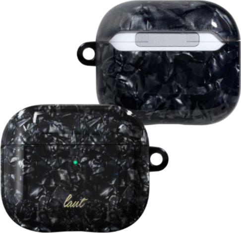 LAUT - AirPods(3rd Gen) PEARL Case - Black Pearl