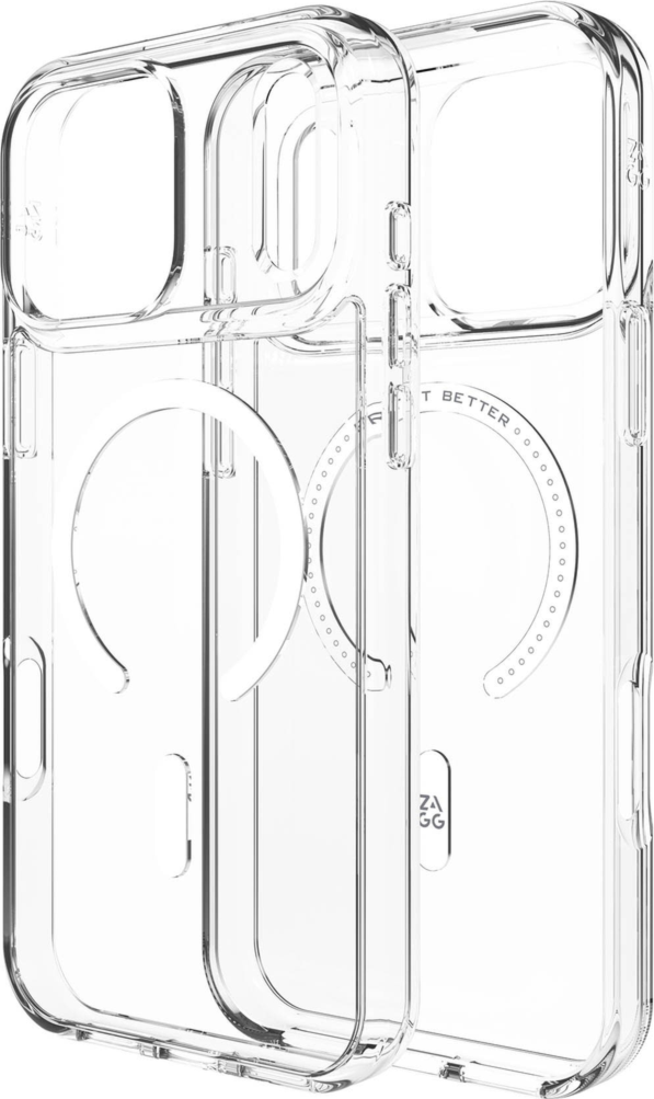 ZAGG - Crystal Palace Snap MagSafe Lite Case for Apple iPhone 18 Pro Max/17 Pro Max - Clear