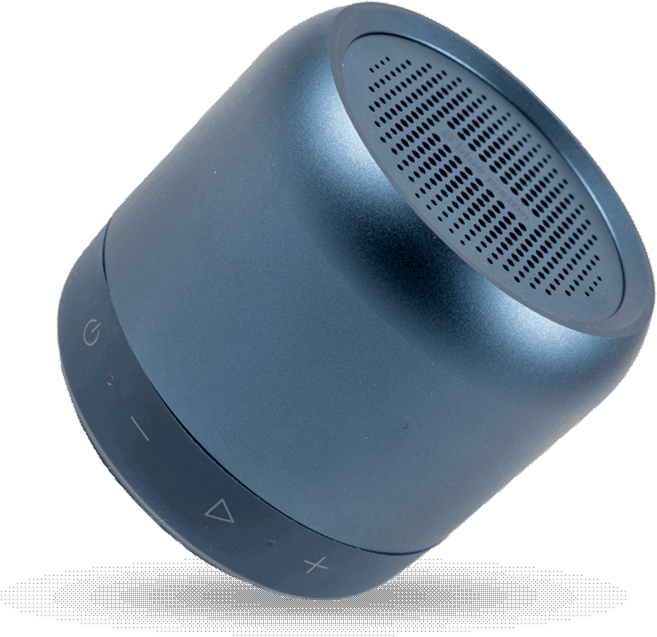 LOGiiX Blue Piston Wave Bluetooth Speaker - Midnight Blue