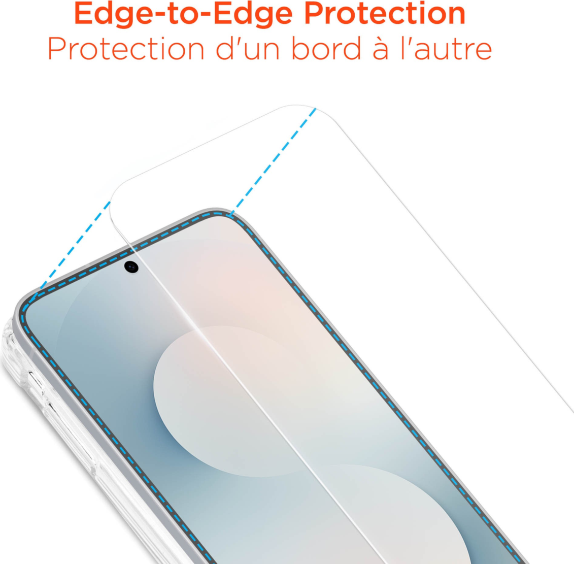 The HyperGear HD Tempered Glass Screen Protector is a tough, ultra-thin screen protector that safeguards devices against drops, scratches, and bumps.