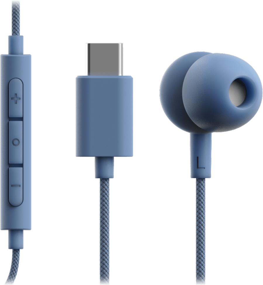 Sudio - V3 Wired Earbuds Blue
