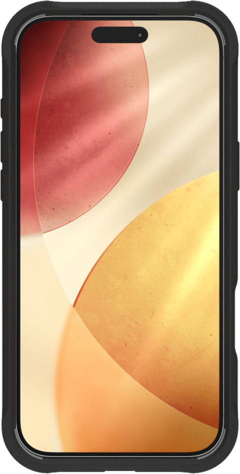 ZAGG - Rainier Snap Case with Kickstand for Apple iPhone 17 Pro Max - Black
