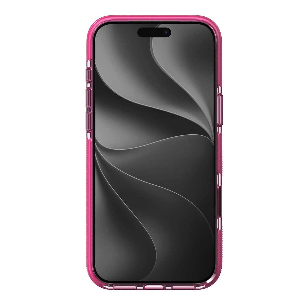 The ZAGG Santa Cruz Snap is a transparent case with pops of color that accent its design. It offers 13-foot drop protection, a sturdy kickstand that folds flush with the case, and is MagSafe compatible.