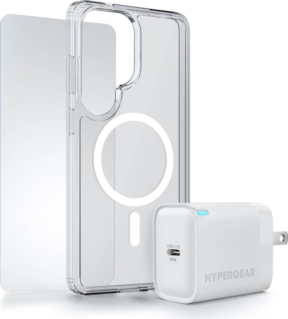 The HyperGear Lens Protector features a shock-absorbing body and scratchproof shield to safeguard the camera lenses from accidental damage.