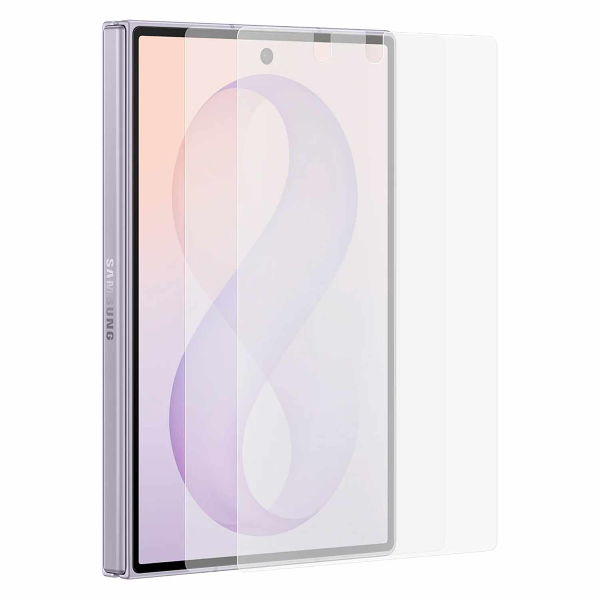 Samsung - Film de protection d'écran antireflet pour Samsung Galaxy Z Fold8, transparent