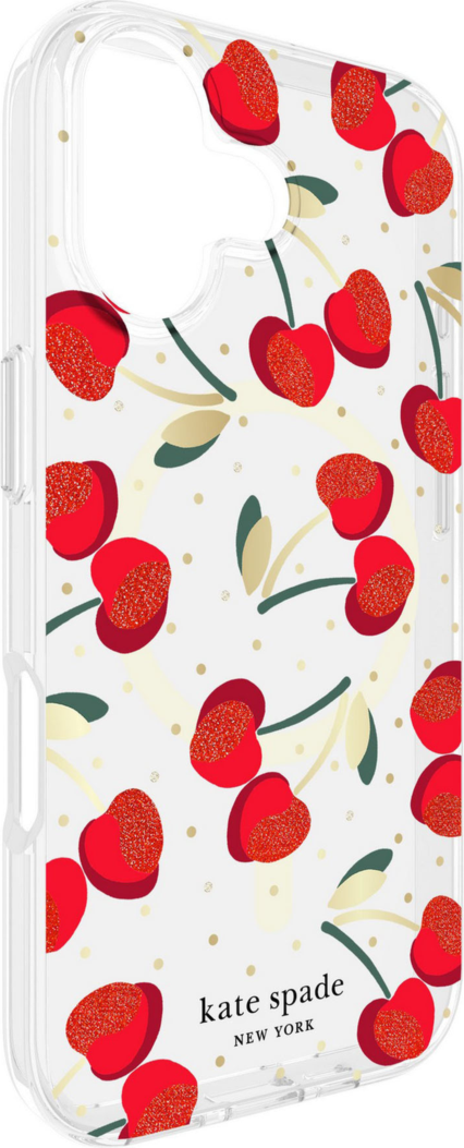 Kate Spade KS057398 Étui Protective MagSafe Cherry Dot pour iPhone 17
