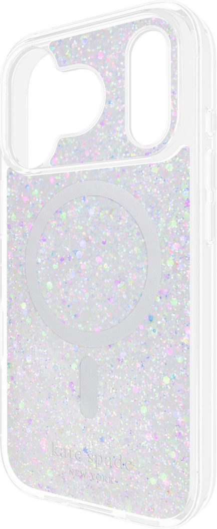 Kate Spade - Protective MagSafe Case Chunky Glitter Iridescent for iPhone 17 Pro