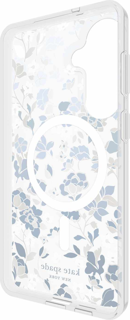 Kate Spade - Protective Case with Magnet for Samsung Galaxy S26 Plus - Flowerbed Blue