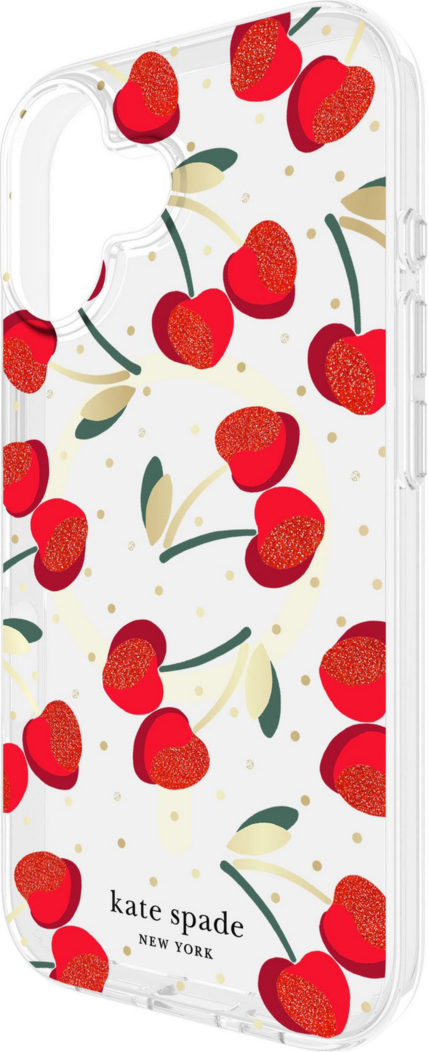 Kate Spade KS057398 Étui Protective MagSafe Cherry Dot pour iPhone 17