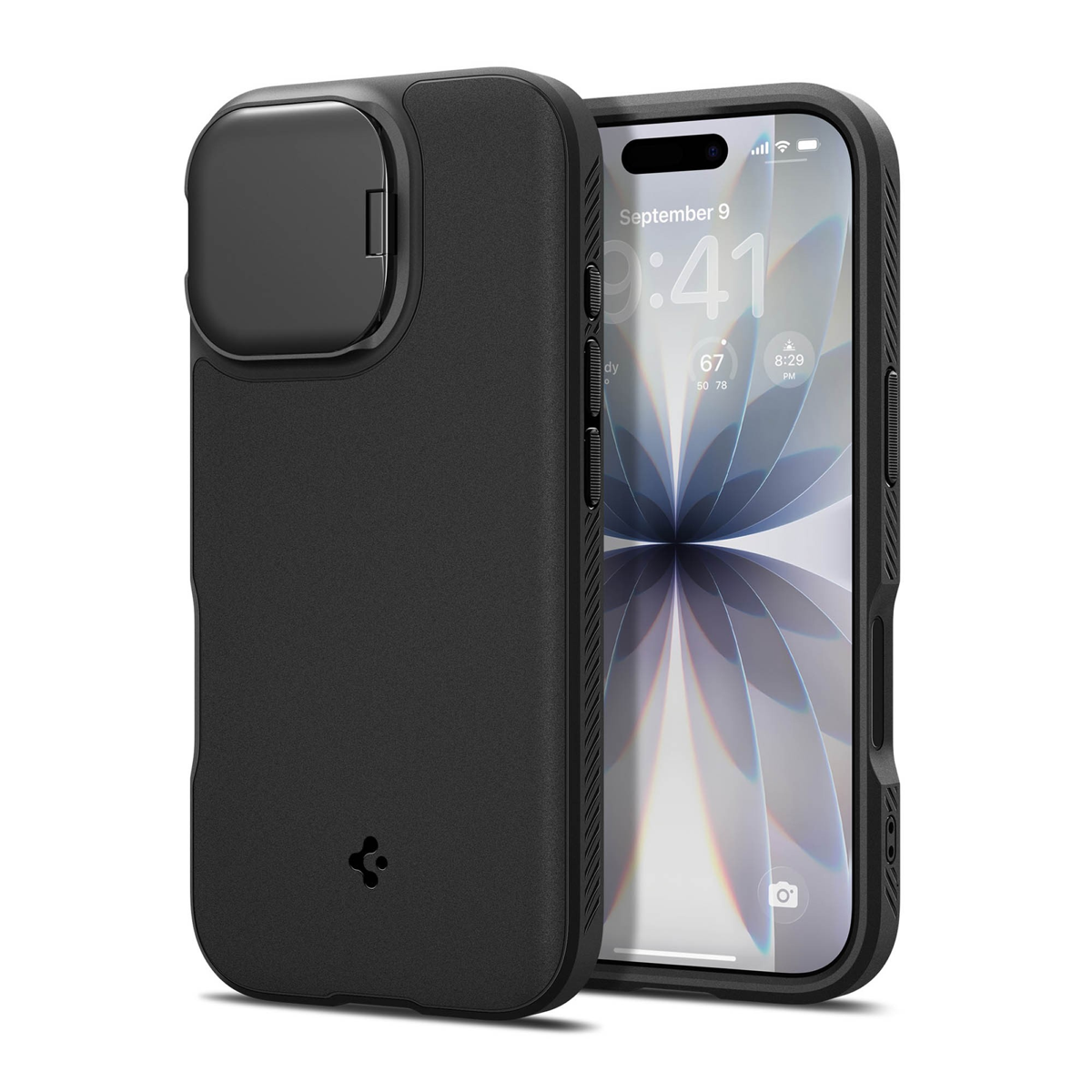 Spigen Optik Armor Magfit combines camera lens protection, MagSafe compatibility, and military-grade drop defense in a sleek protective case.