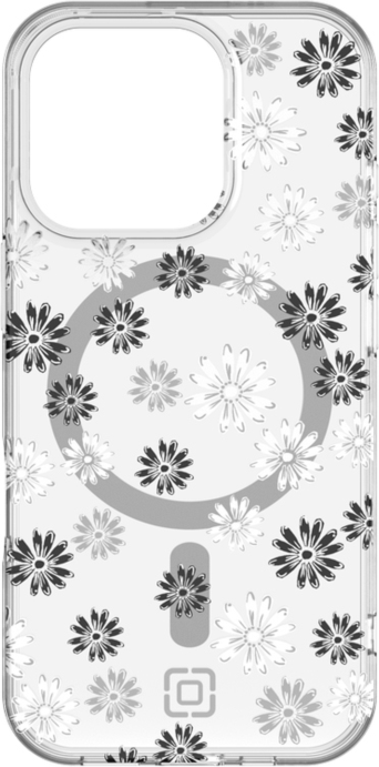 Incipio Forme for MagSafe for iPhone 16 Pro - Ditzy Floral Silver