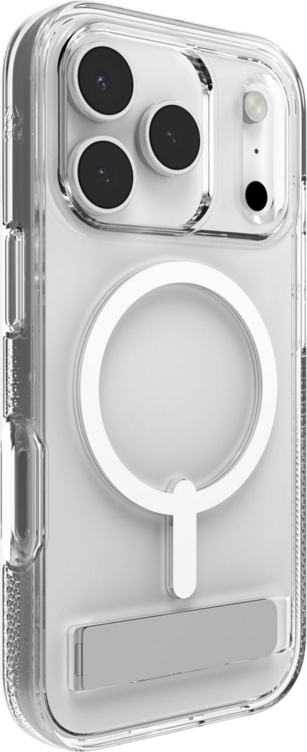 ZAGG - Crystal Palace Snap Case with Kickstand for Apple iPhone 17 Pro - Clear