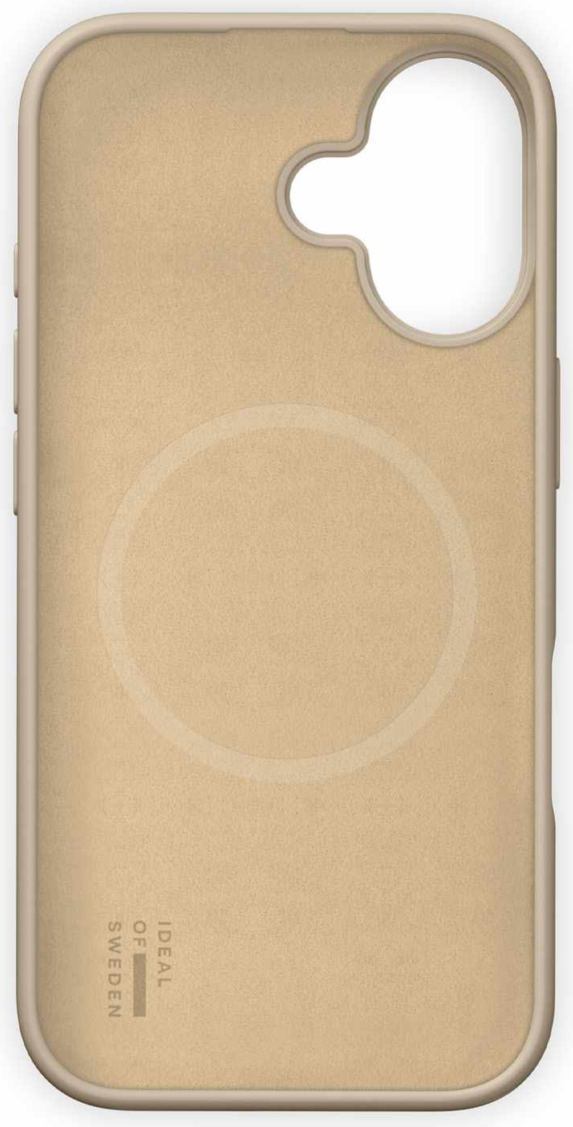 Ideal of Sweden - Silicone MagSafe Case Beige for iPhone 17