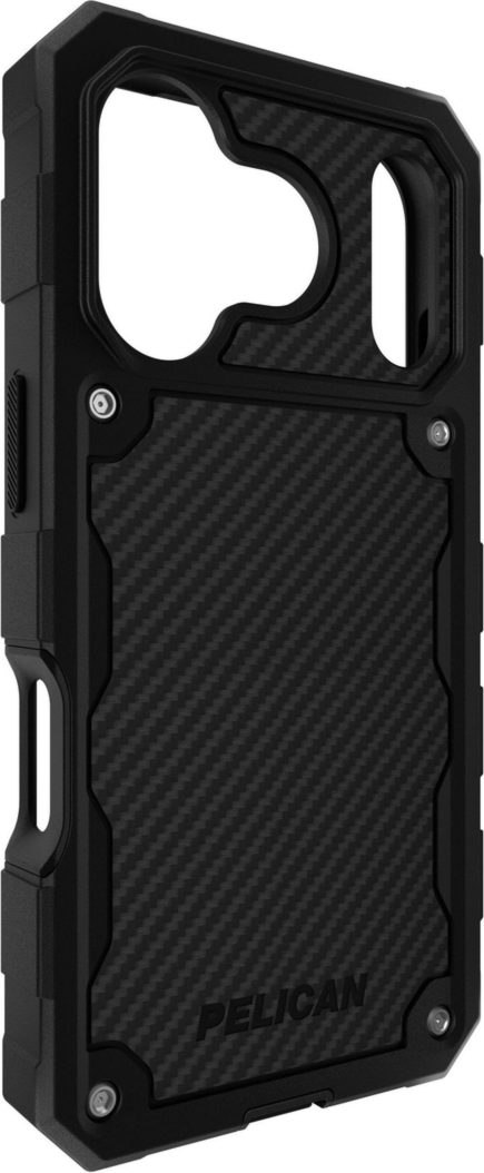 Pelican - Shield MagSafe Case with Holster for Apple iPhone 17 Pro - Carbon Fiber