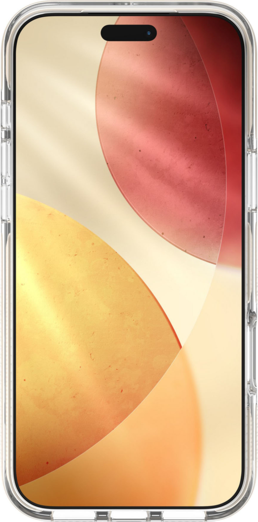 The ZAGG Santa Cruz Snap is a transparent case with pops of color that accent its design. It offers 13-foot drop protection, a sturdy kickstand that folds flush with the case, and is MagSafe compatible.