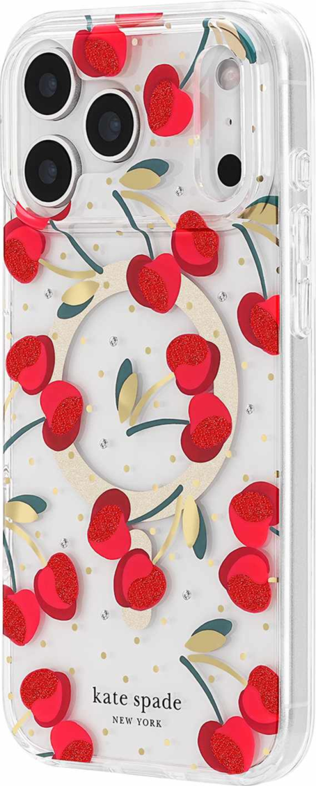 Kate Spade - Protective MagSafe Case Cherry Dot for iPhone 18 Pro/17 Pro