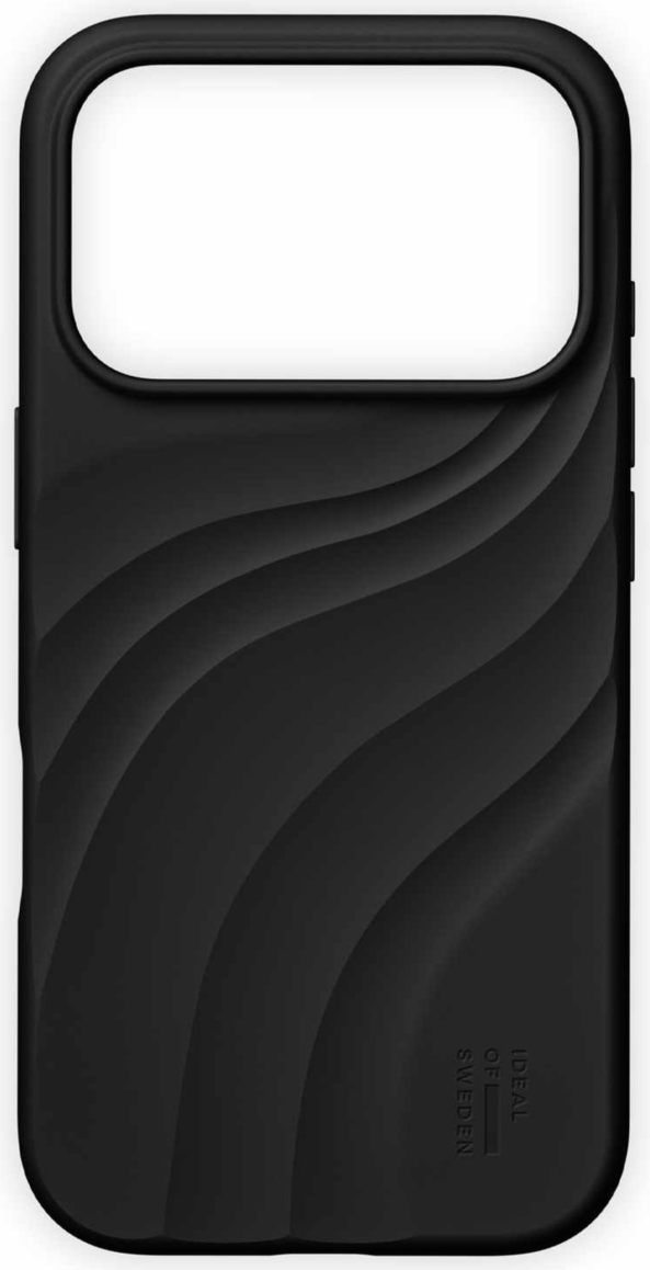 Ideal of Sweden - Soft Swirl MagSafe Case Velvet Black for iPhone 18 Pro Max/17 Pro Max