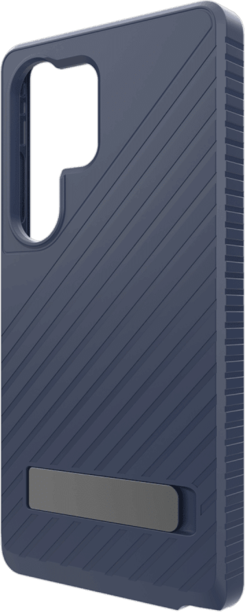 Strengthened with Graphene, ZAGG’s Denali series case with kickstand offers an impressive 16 ft of drop protection.
