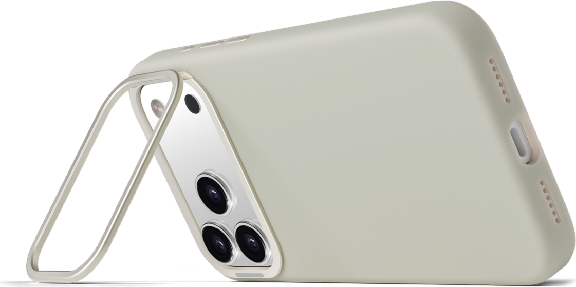 LOGiiX Vibrance Silicone Case for iPhone 17 Pro Max/18 Pro Max - Sand
