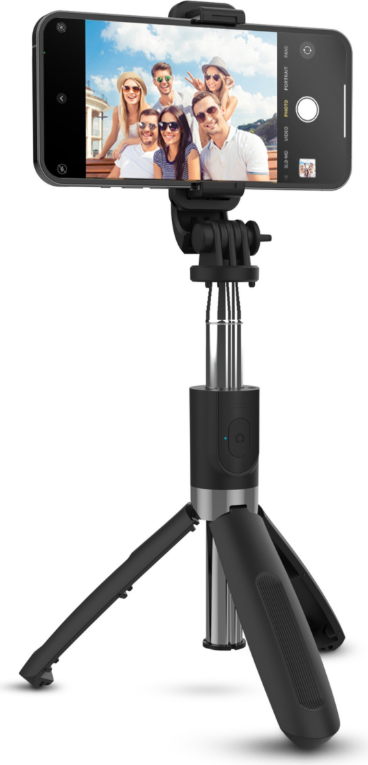 Capture every moment with the HyperGear SnapShot Wireless Selfie Stick & Tripod! Featuring multiple mounting options (for phones, GoPro’s & cameras) and a detachable Bluetooth remote.