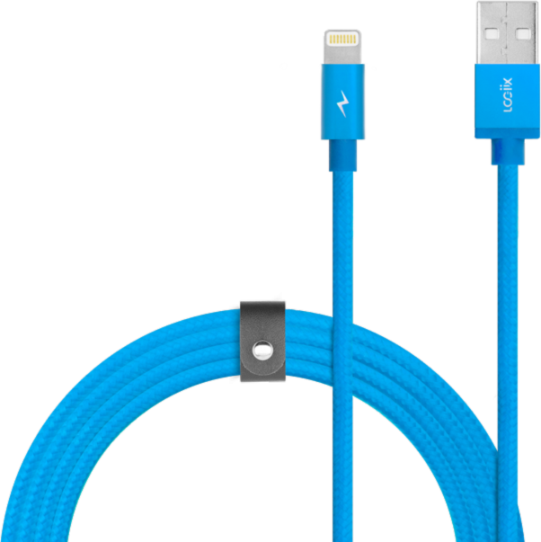 Piston Connect Braid 1.5M USB-A to Lightning - Turquoise