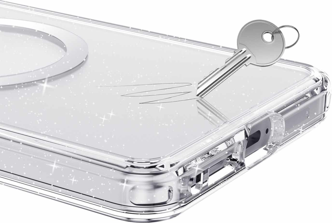 Avana - Starlight Case w/Magnets Silver for Samsung Galaxy S26