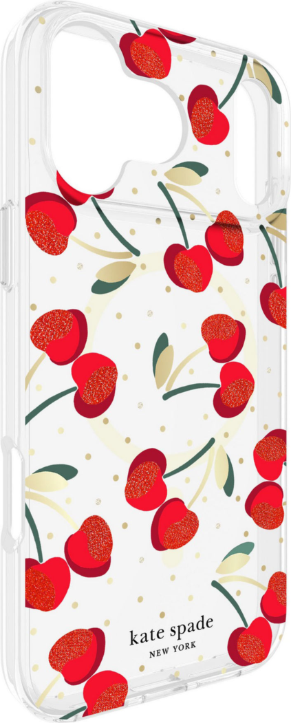 Kate Spade KS057242 Étui Protective MagSafe Cherry Dot pour iPhone 17 Pro Max