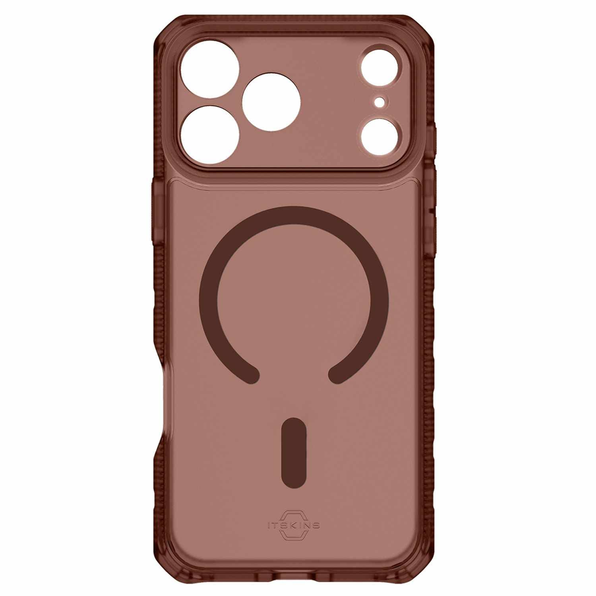 ITSKINS AP7UHMFRTMOCC Étui Hybrid_R Vapor MagSafe Mocha pour iPhone 17 Pro Max