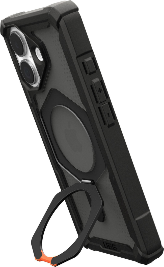 UAG 114526114097 Étui Robuste Plasma XTE MagSafe Black/Pop Orange pour iPhone 17