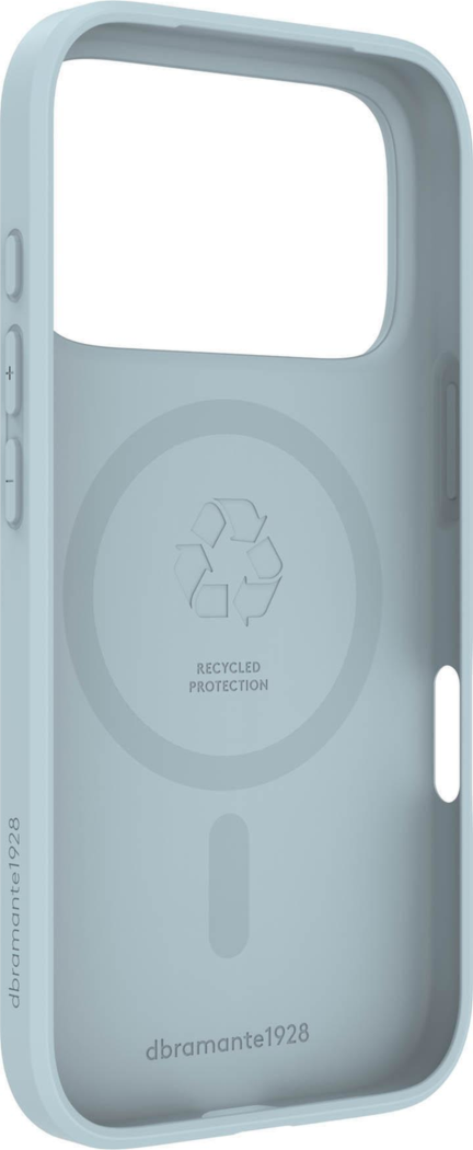 • Made from 100% GRS-certified recycled and recyclable plastic materials (1 case=2x0.5l plastic bottles)
• Custom fit all-around protection
• Slim yet impact protective design (1.2m/4ft impact protection)
• Built-in MagSafe Magnet
• Made without compromising on quality, functionality, and design