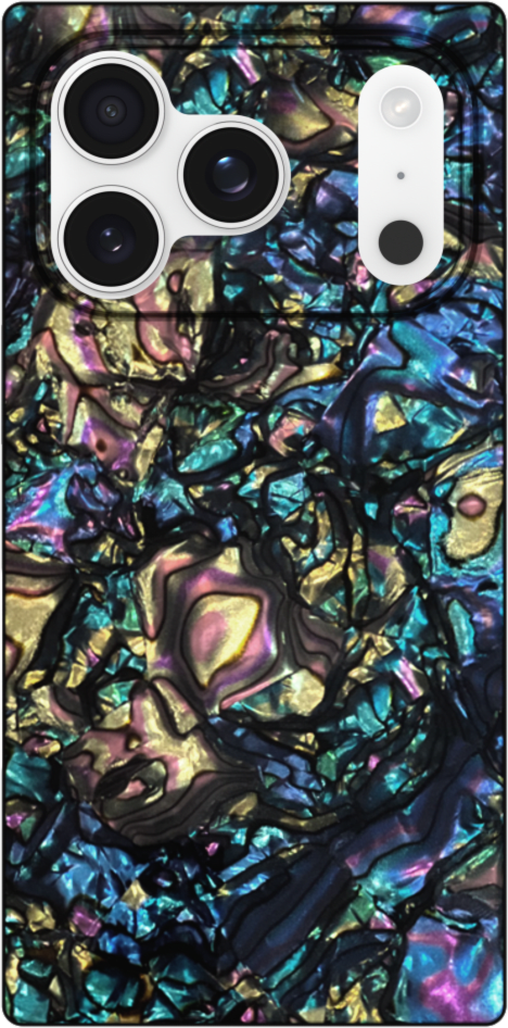 Flaunt - Square MagSafe Case for Apple iPhone 17 Pro - Abalone Shell