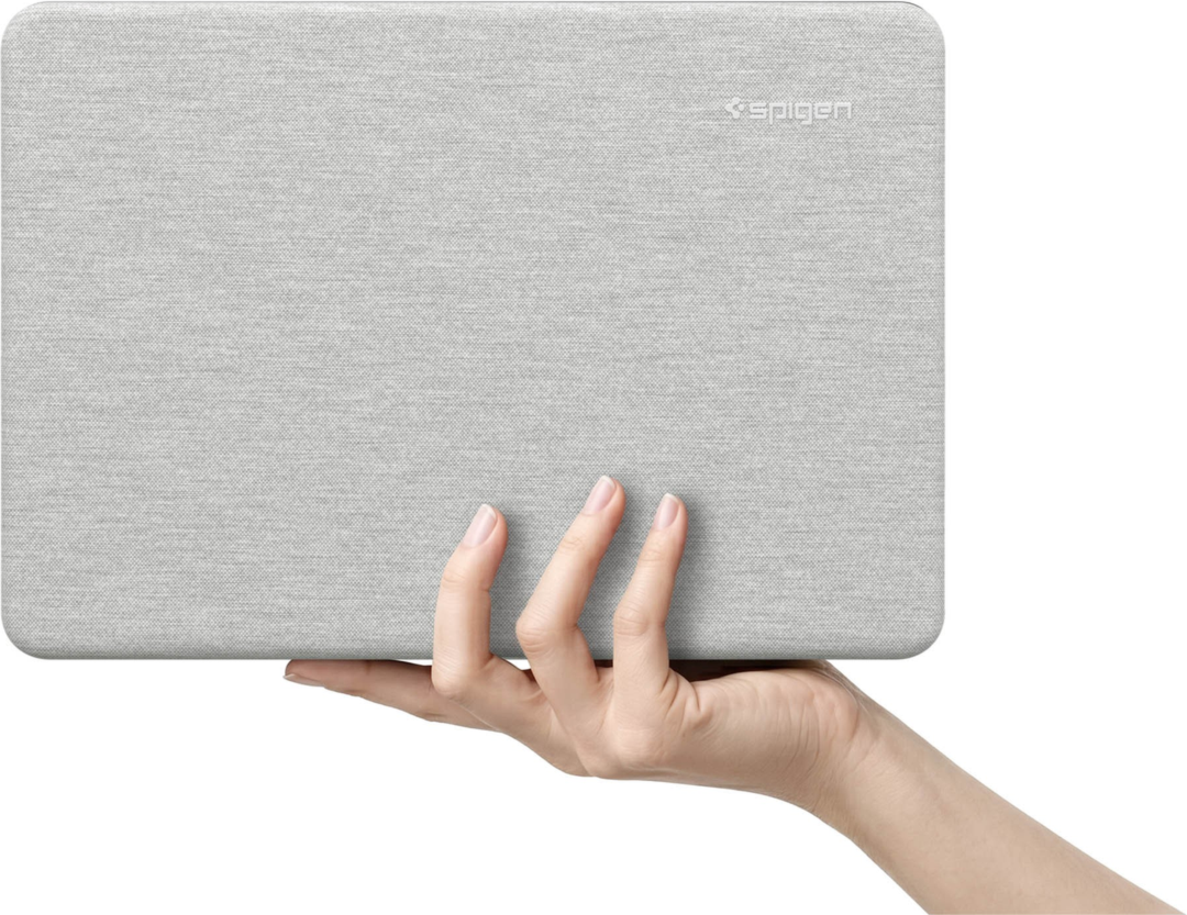 The Spigen Urban Fit Case delivers slim everyday protection with a premium knit fabric exterior and a durable hard shell that helps guard against scratches and daily wear.