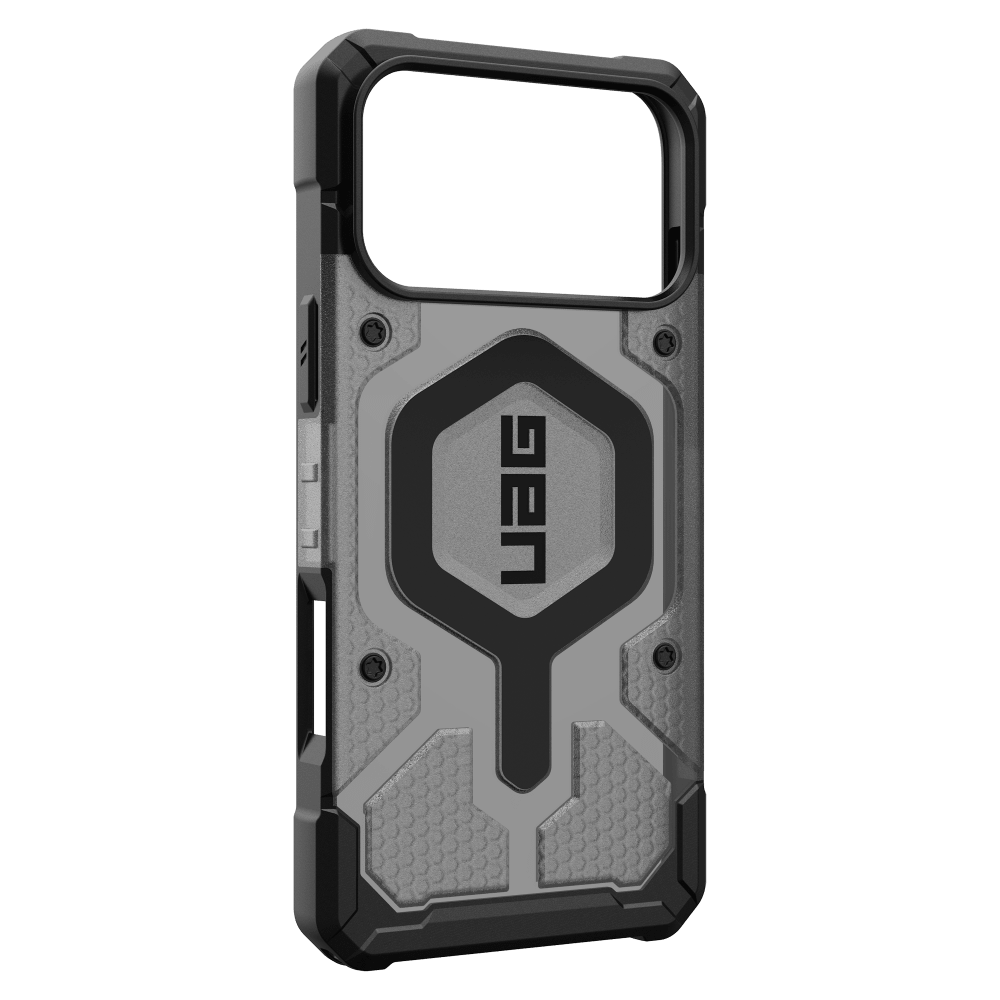 Urban Armor Gear (UAG) - Pathfinder Clear MagSafe Case for Apple iPhone 17 Pro Max - Ash and Black