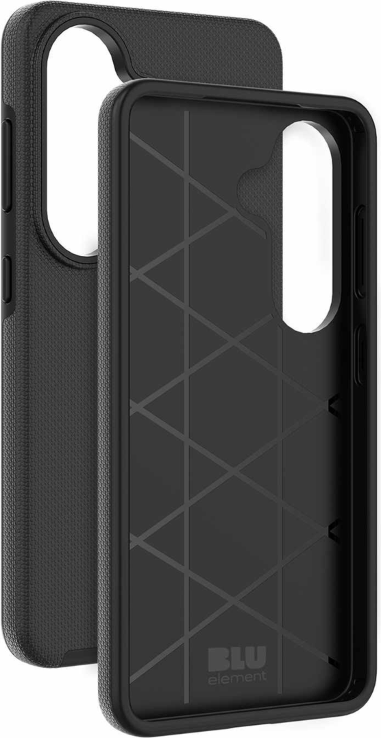 Blu Element - Armour Rugged Case Black for Samsung Galaxy S26 FE/Galaxy S25 FE