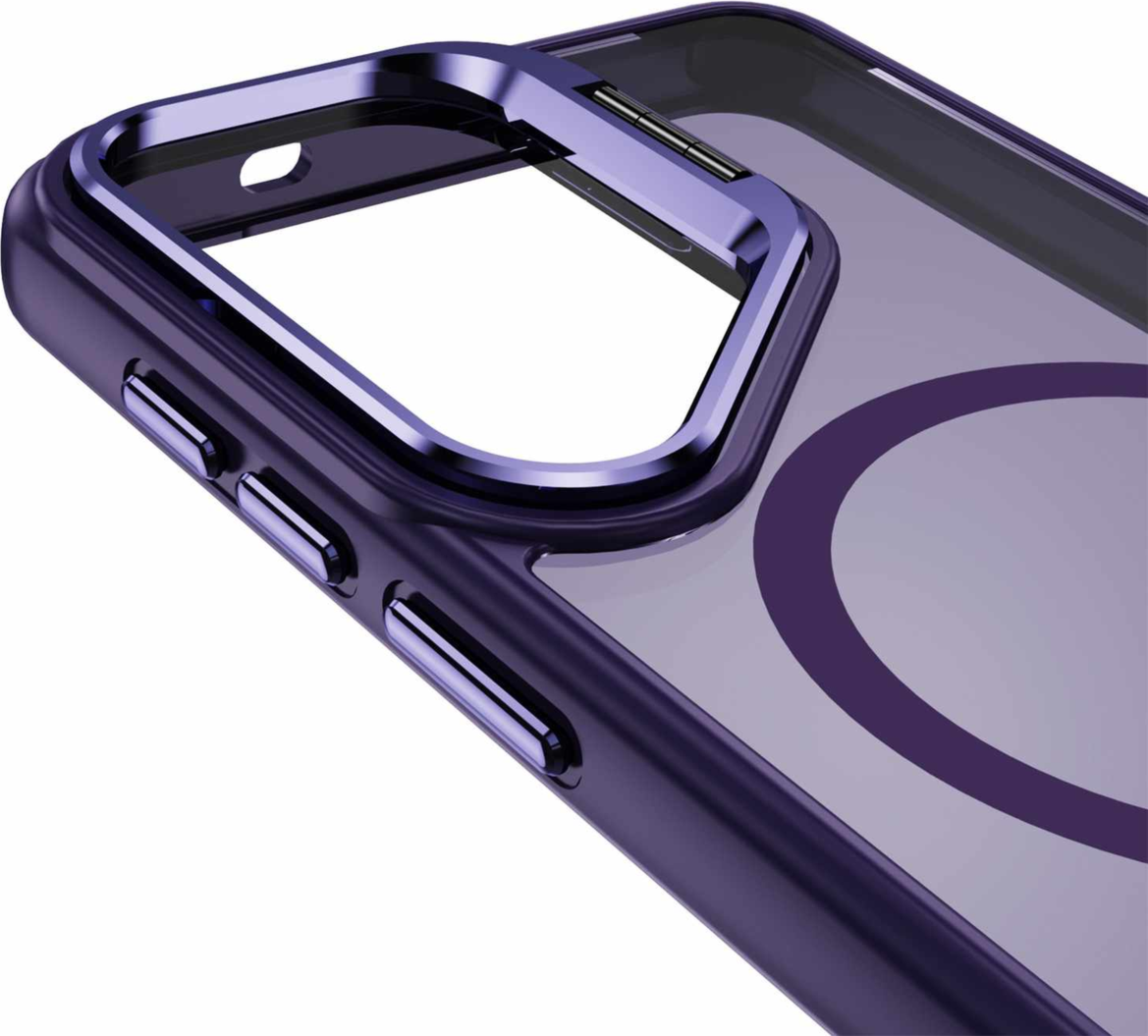 Blu Element BECKS263 Étui Chromatic Kick avec Magnets Violet Foncé pour Samsung Galaxy S26