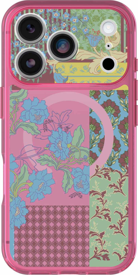 OtterBox - Étui Lumen transparent MagSafe Patchwork Petals pour iPhone 18 Pro/17 Pro
