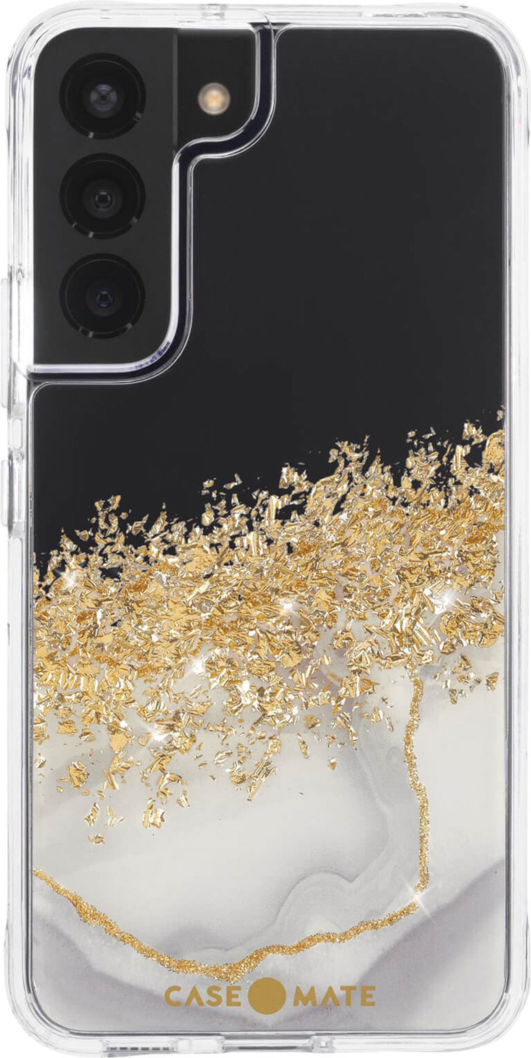 Add some glam to your device! The Case-Mate Karat Marble brings the traditional white marble design with a pop of gold karat bling and features 10 foot drop protection.