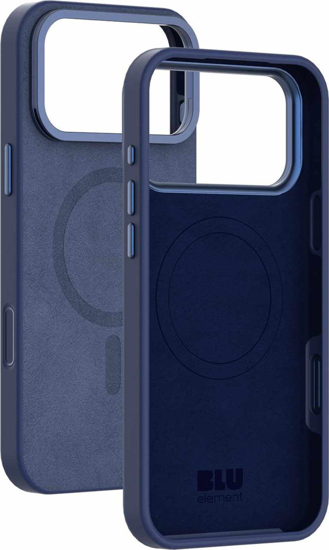 Blu Element - Urban Edge Kick MagSafe Case Navy for iPhone 18 Pro/17 Pro