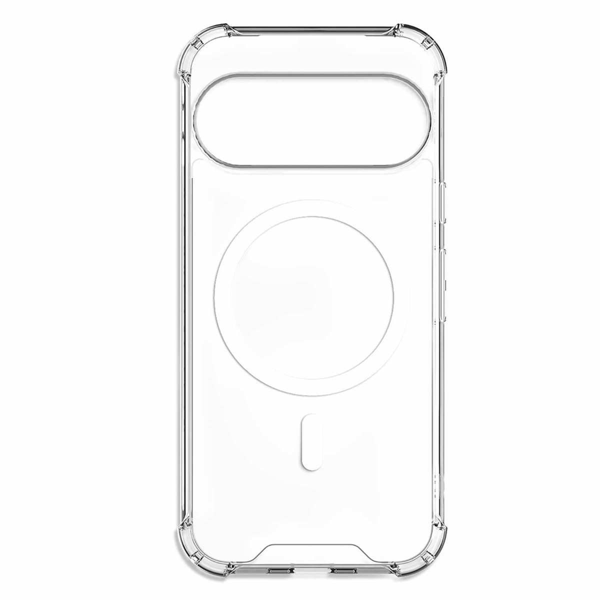 Blu Element - Coque résistante Dropzone transparente avec aimants pour Google Pixel 11