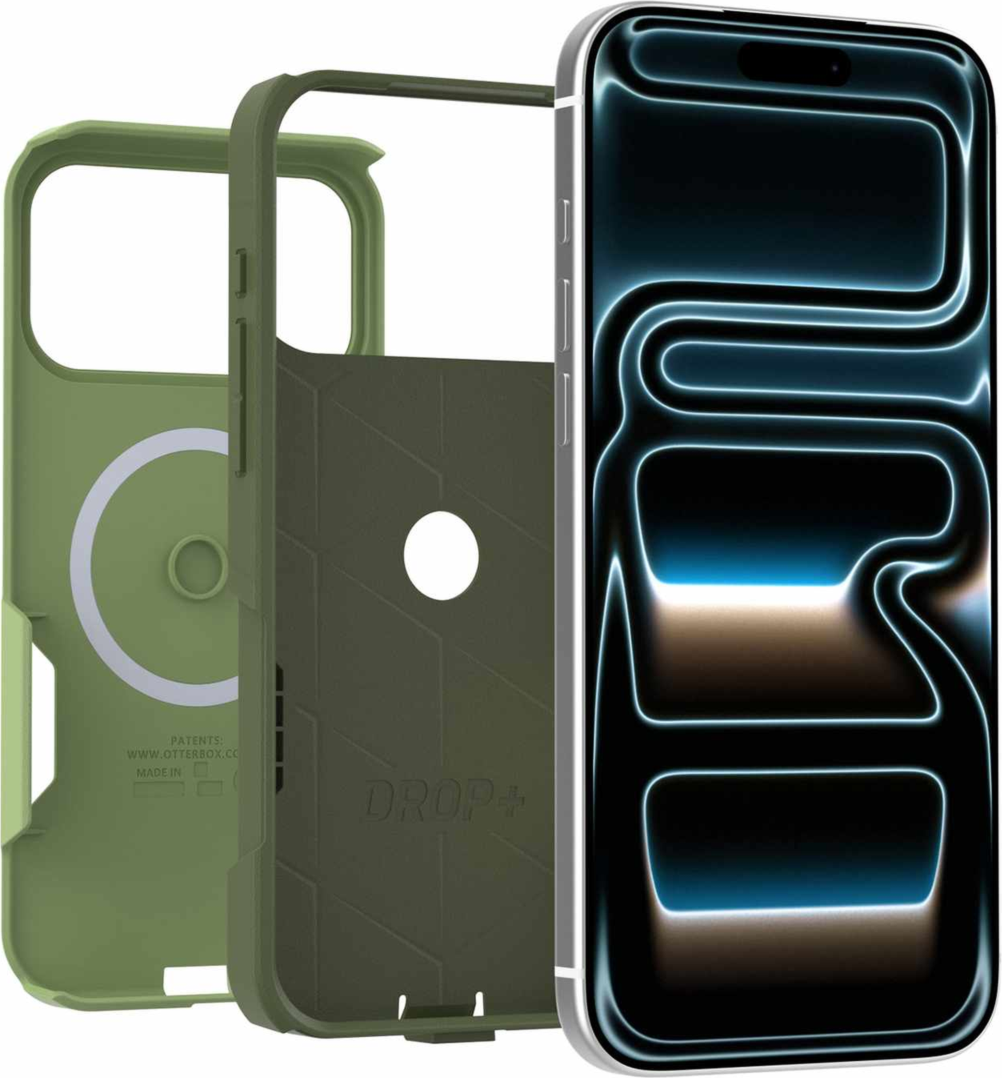 OtterBox - Commuter MagSafe Case Keyframe Green for iPhone 18 Pro Max/17 Pro Max