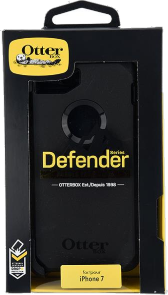 OtterBox iPhone SE/8/7 Defender Case - Black