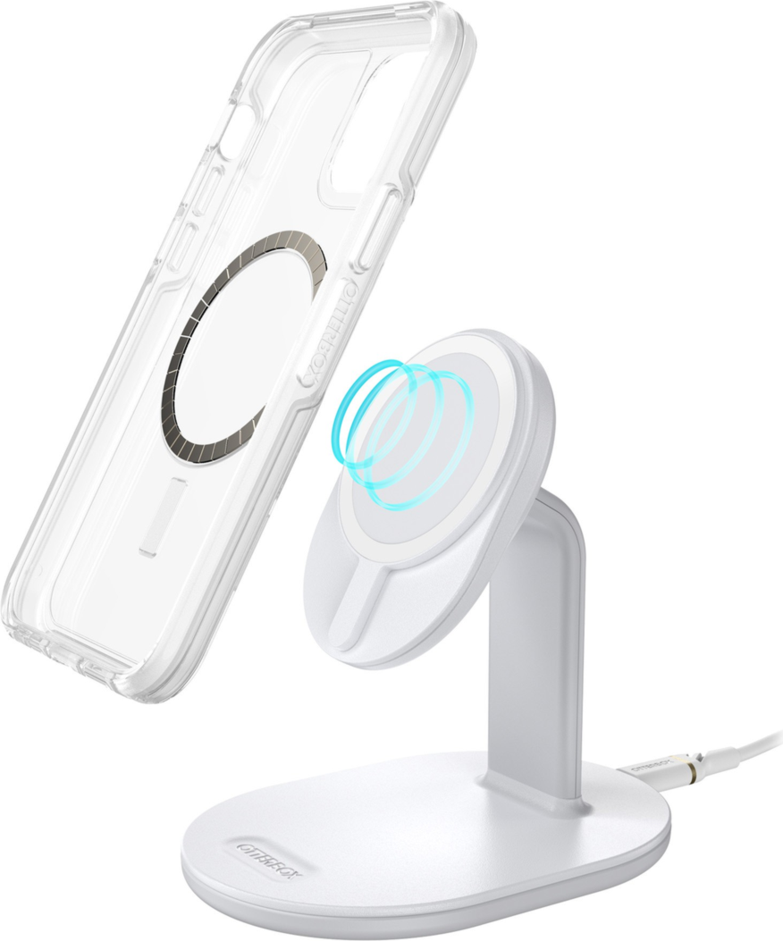 Otterbox 15W Wireless Charging Stand for MagSafe V2 - White (Lucid Dreamer)