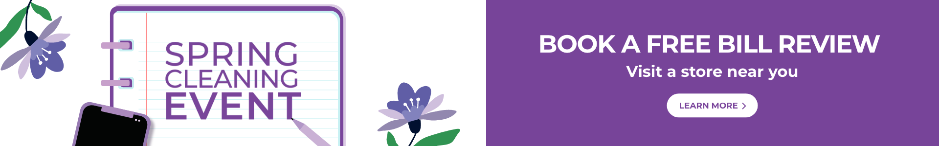 Learn more about spring cleaning event