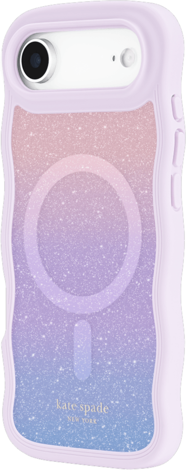 Kate Spade KS057494 Étui Wavy MagSafe Opal Glitter pour iPhone Air