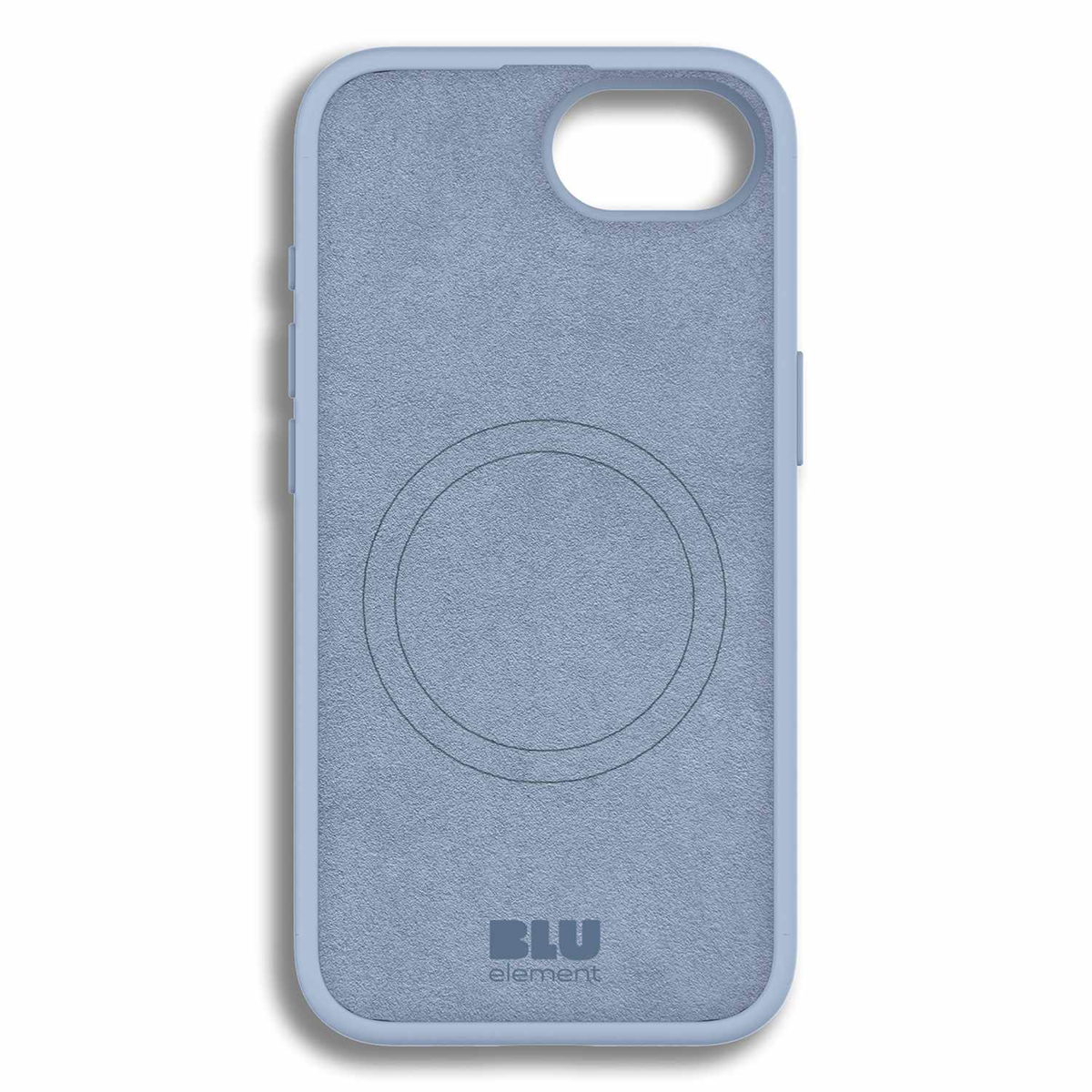 Blu Element BESMG17e2 Étui Silicone MagSafe Bleu Pastel pour iPhone 17e/iPhone 16e