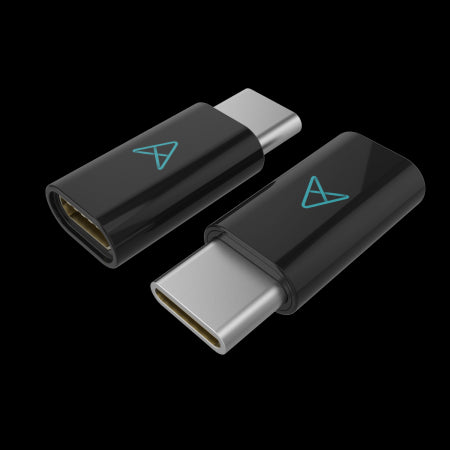 Connecting your USB-C devices has never been easier! A minimalist solution for using Micro USB Cables with USB-C phones, tablets and laptops. 2 in 1 Pack PROCharge USB-C (male) to Micro USB Adaptator (female), Converts USB Type-C input into Micro USB. Simply plug this adapter into your Micro-USB cable.