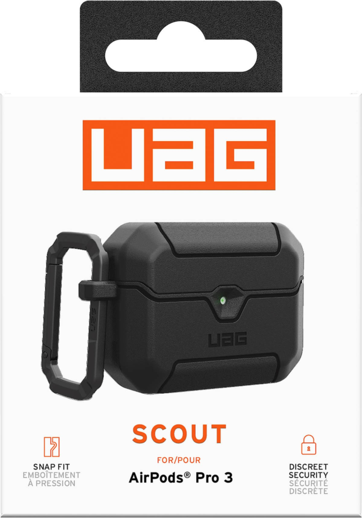 Urban Armor Gear (UAG) - Scout Case for Apple AirPods Pro 3 - Black